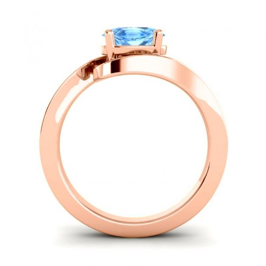 Bypass Oval Pave Phala Ring