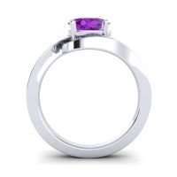 Bypass Oval Pave Phala Ring