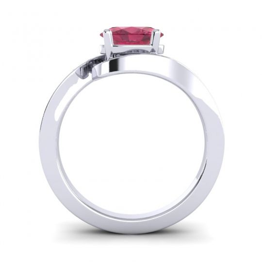 Bypass Oval Pave Phala Ring