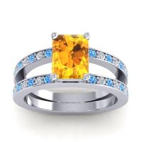 Emerald Cut Yamala Ring