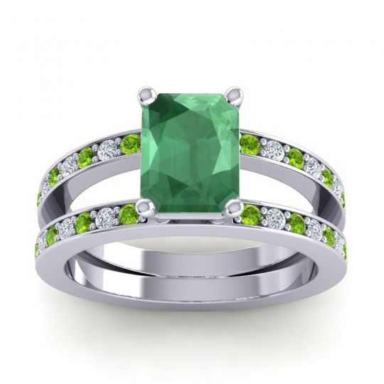 Emerald Cut Yamala Ring