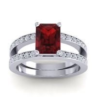 Emerald Cut Yamala Ring