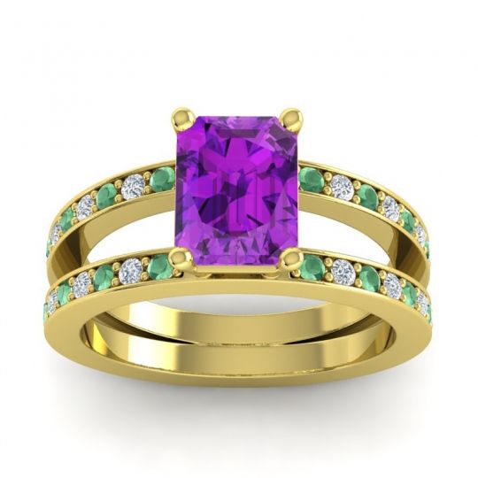 Emerald Cut Yamala Ring