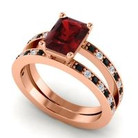 Emerald Cut Yamala Ring