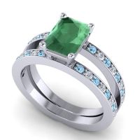 Emerald Cut Yamala Ring