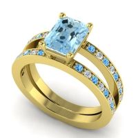 Emerald Cut Yamala Ring