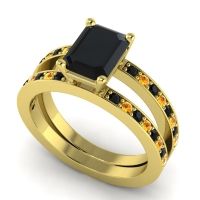 Emerald Cut Yamala Ring
