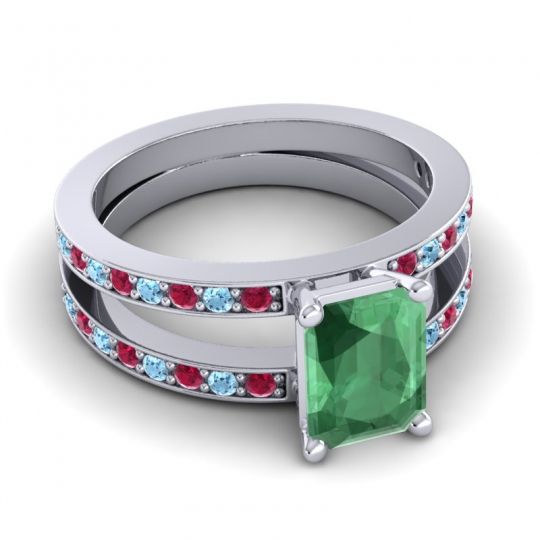 Emerald Cut Yamala Ring
