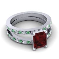 Emerald Cut Yamala Ring
