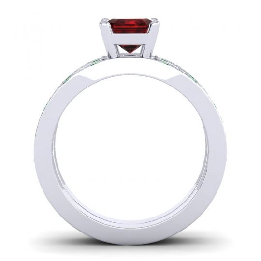 Emerald Cut Yamala Ring