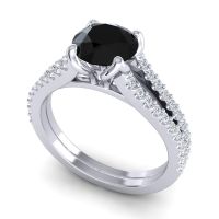 Cathedral Pave Mustika Ring, 7mm