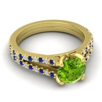 Cathedral Pave Mustika Ring, 7mm