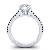 Cathedral Pave Mustika Ring, 7mm