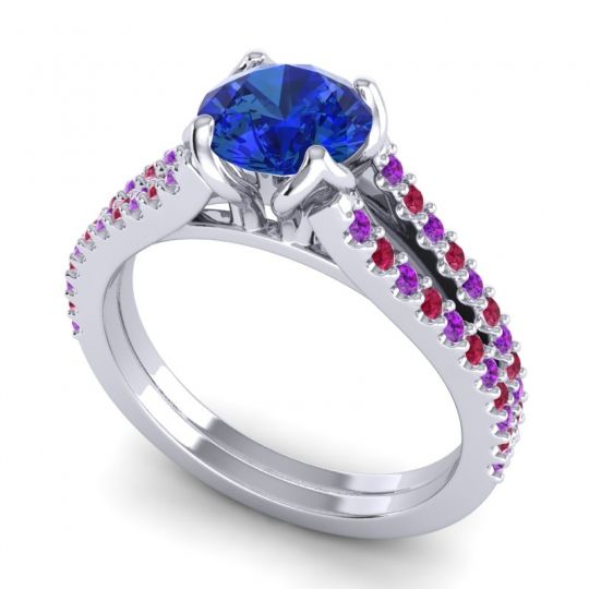 Cathedral Pave Mustika Ring, 6.5mm
