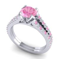 Cathedral Pave Mustika Ring, 6.5mm