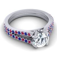 Cathedral Pave Mustika Ring, 6.5mm