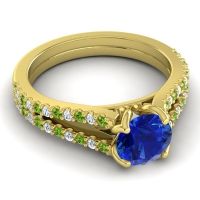 Cathedral Pave Mustika Ring, 6.5mm