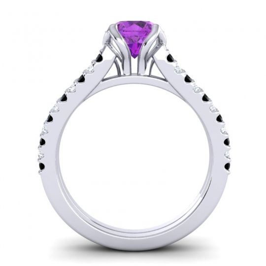 Cathedral Pave Mustika Ring, 6.5mm