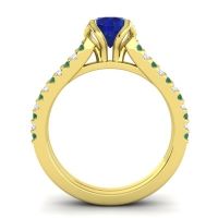 Cathedral Pave Mustika Ring, 6.5mm