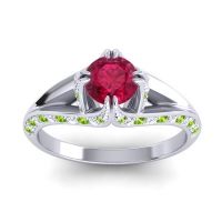 Compass Pave Tivra Ring