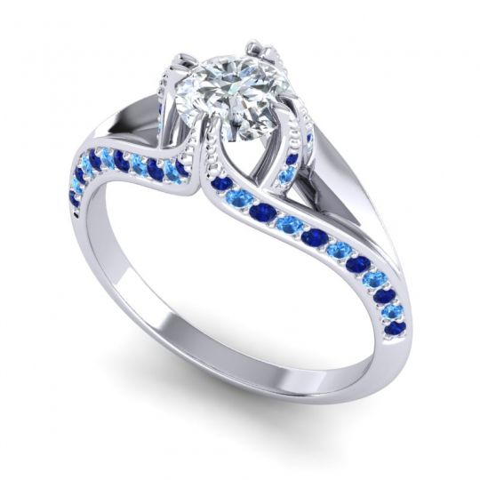 Compass Pave Tivra Ring