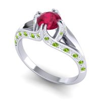 Compass Pave Tivra Ring