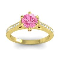 Cathedral Pave Vapa Ring