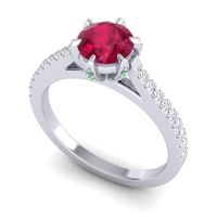 Cathedral Pave Vapa Ring