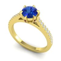 Cathedral Pave Vapa Ring