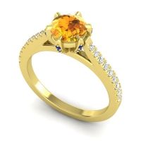 Cathedral Pave Vapa Ring