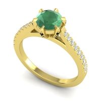 Cathedral Pave Vapa Ring