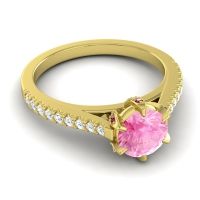 Cathedral Pave Vapa Ring