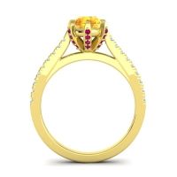 Cathedral Pave Vapa Ring