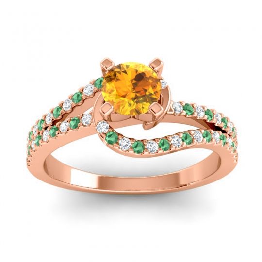 Bypass Pave Avarta Ring