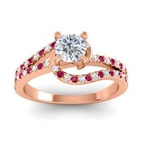 Bypass Pave Avarta Ring