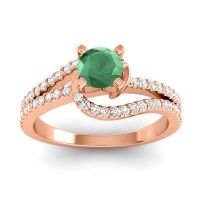 Bypass Pave Avarta Ring