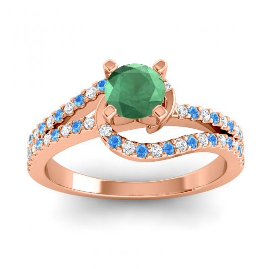 Bypass Pave Avarta Ring