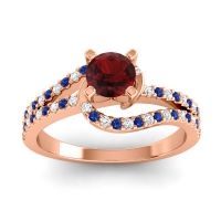 Bypass Pave Avarta Ring