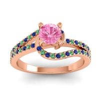 Bypass Pave Avarta Ring