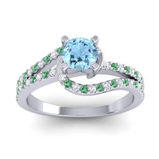 Bypass Pave Avarta Ring