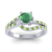 Bypass Pave Avarta Ring