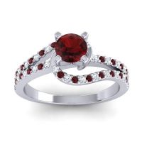 Bypass Pave Avarta Ring