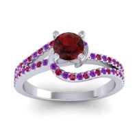 Bypass Pave Avarta Ring