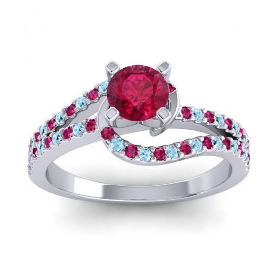 Bypass Pave Avarta Ring