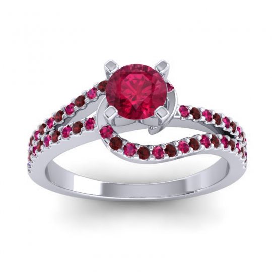 Bypass Pave Avarta Ring