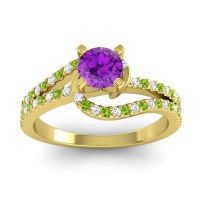 Bypass Pave Avarta Ring