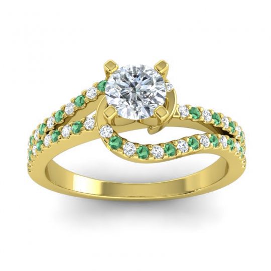 Bypass Pave Avarta Ring
