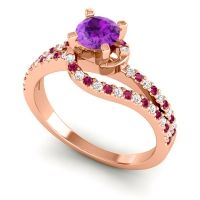 Bypass Pave Avarta Ring