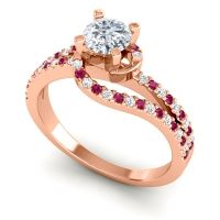 Bypass Pave Avarta Ring