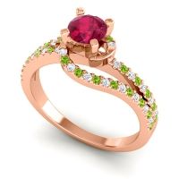 Bypass Pave Avarta Ring